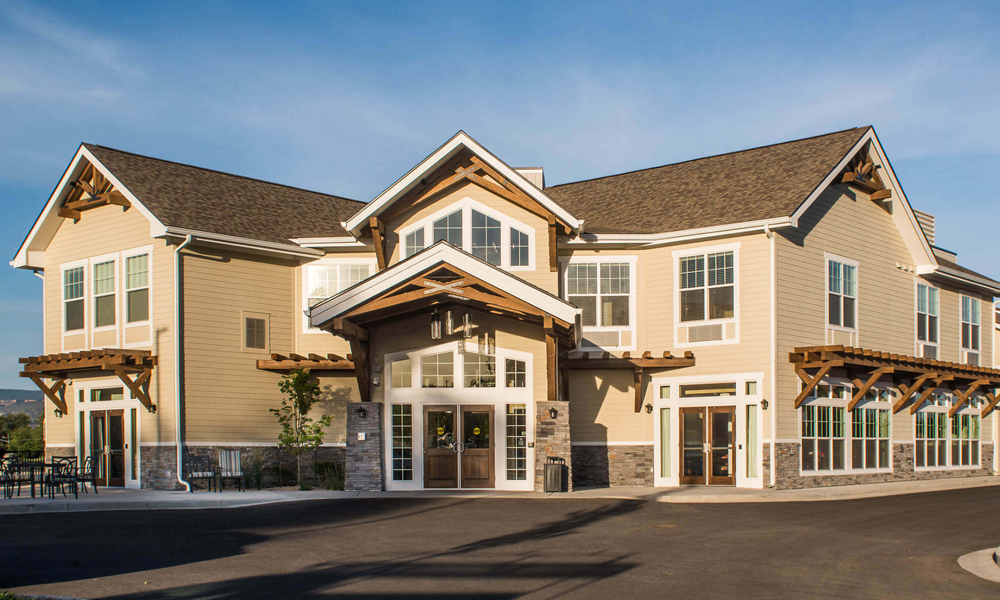 Exterior of Cappella of Grand Junction's entryway