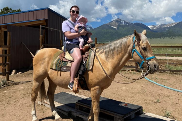 Pines Ranch horseback riding