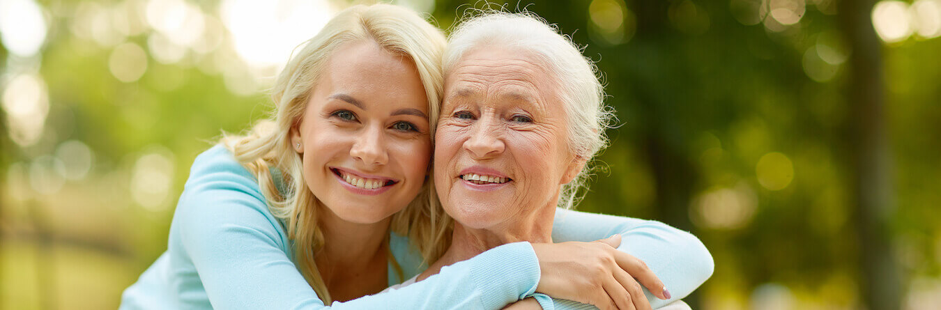 mother and daughter