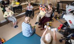 Exercise class at Cappella of Grand Junction