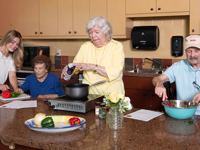 Clermont Park Residents Find Community and Purpose Through Home-Cooked Meals