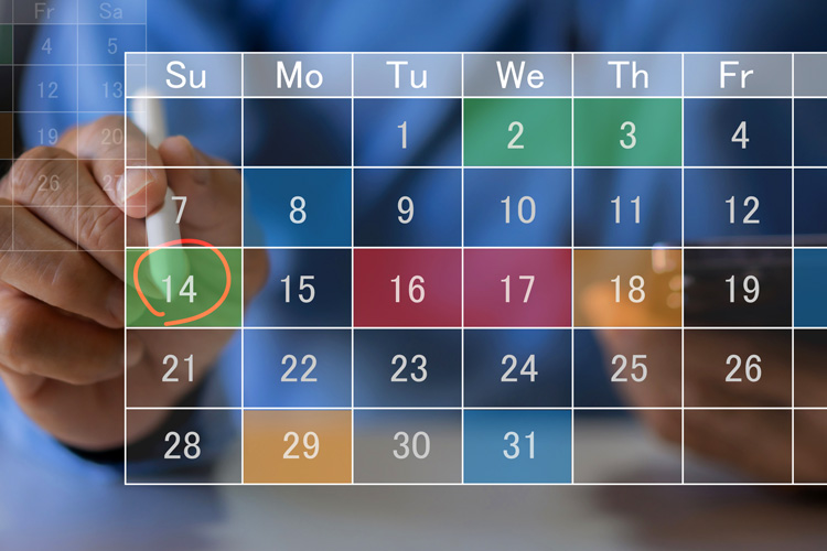 cappella digital marketing solutions computerized calendar screen