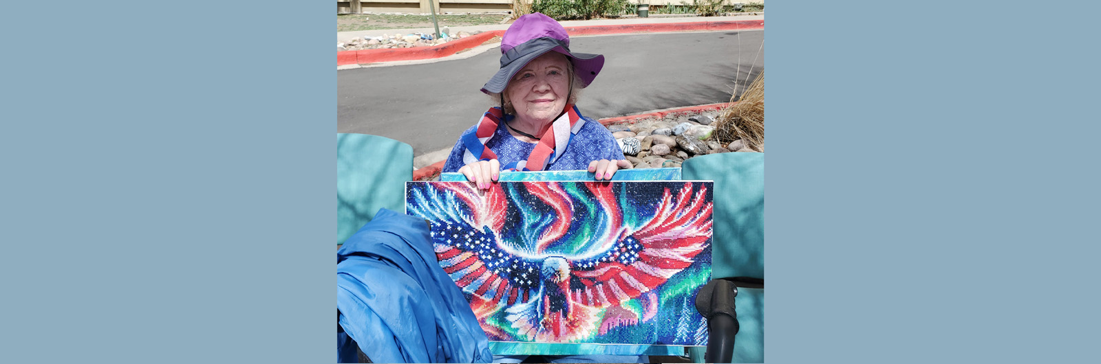 diana bennet with artwork for web